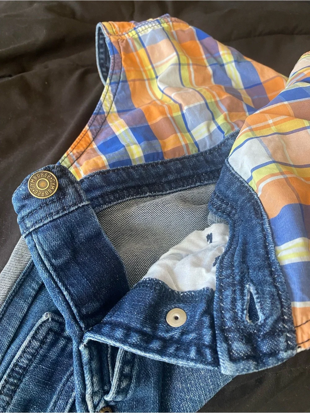 Gymboree Denim Shortall Overalls for Kids - Size 3T